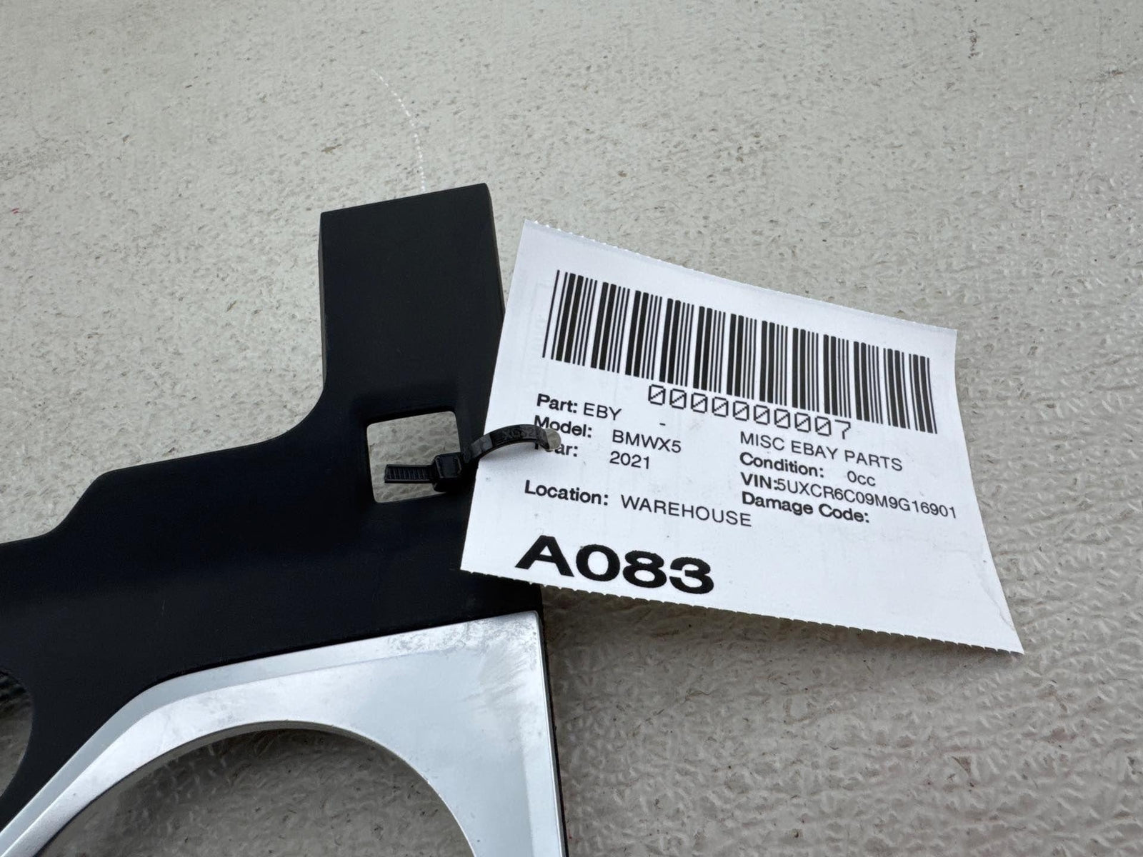 20-25 Bmw X5 G05 Cup Holder Trim 51166842025 6842025 Oem