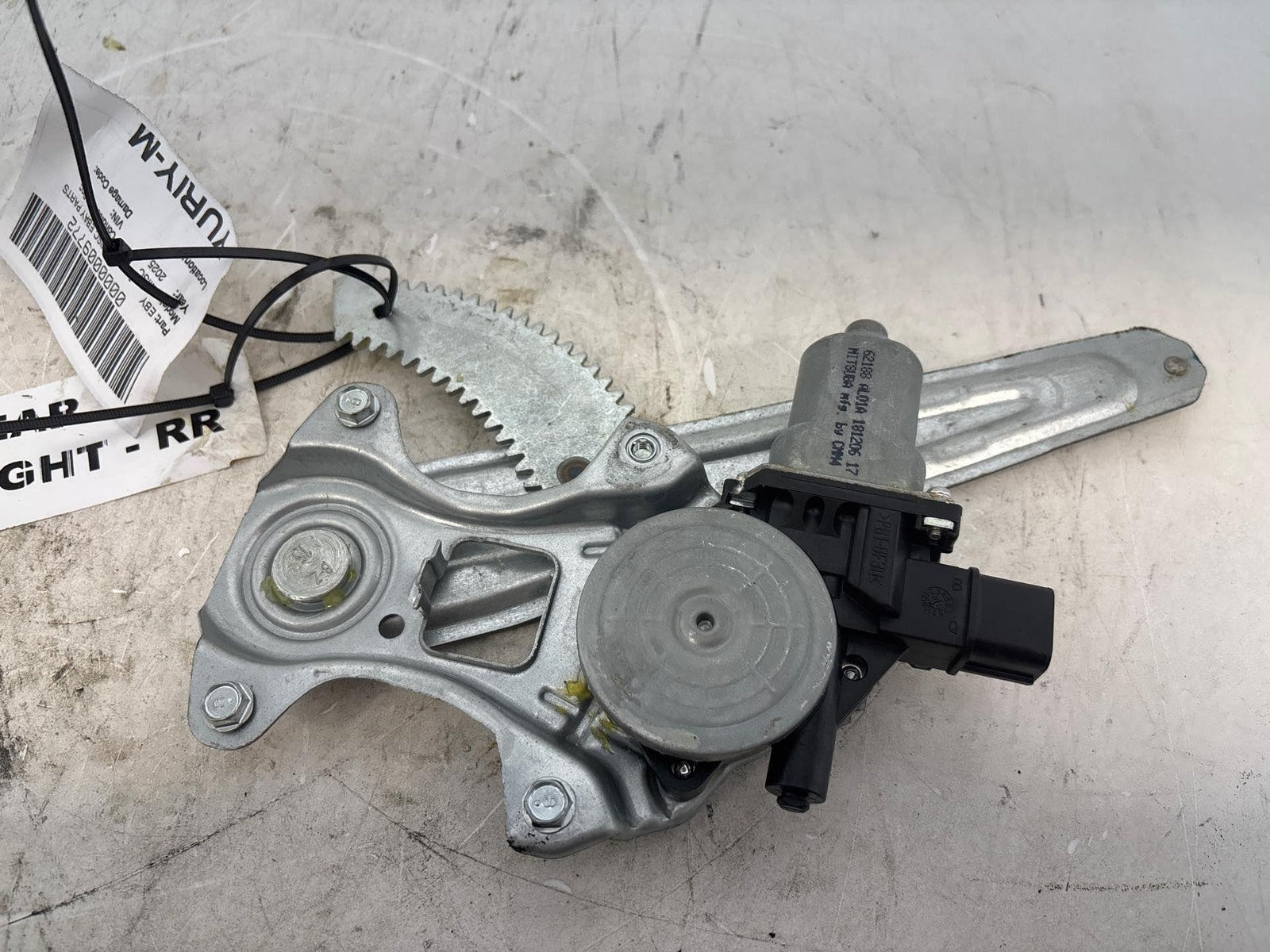 15-19 Subaru Legacy Outback Right Rear Door Window Regulator W/ Motor