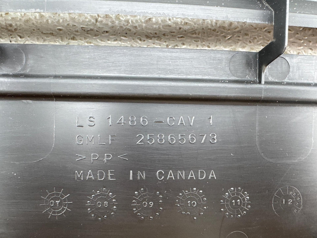 09-12 Chevrolet Traverse Rear Left Side Cargo Storage Compartment Cover Oem