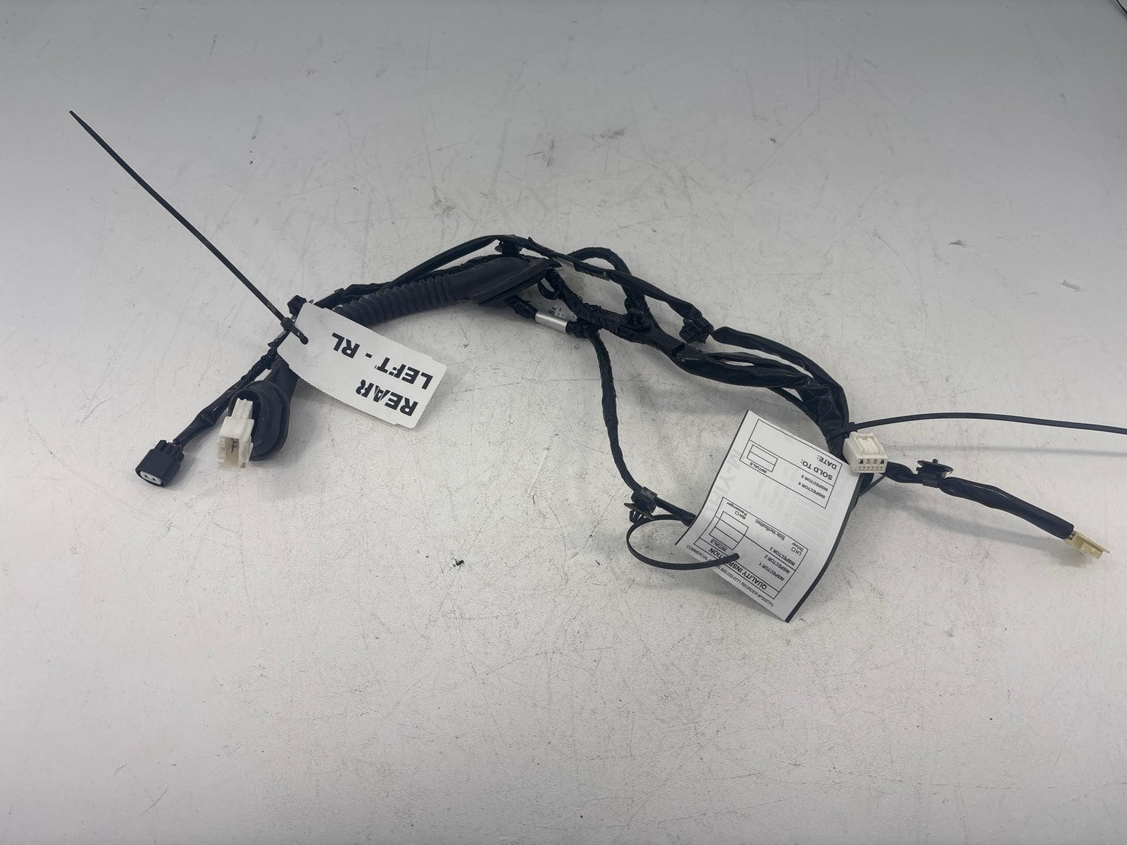 17-19 Subaru Impreza Rear Left Side Door Wire Wiring Harness Oem 81823Fl00A