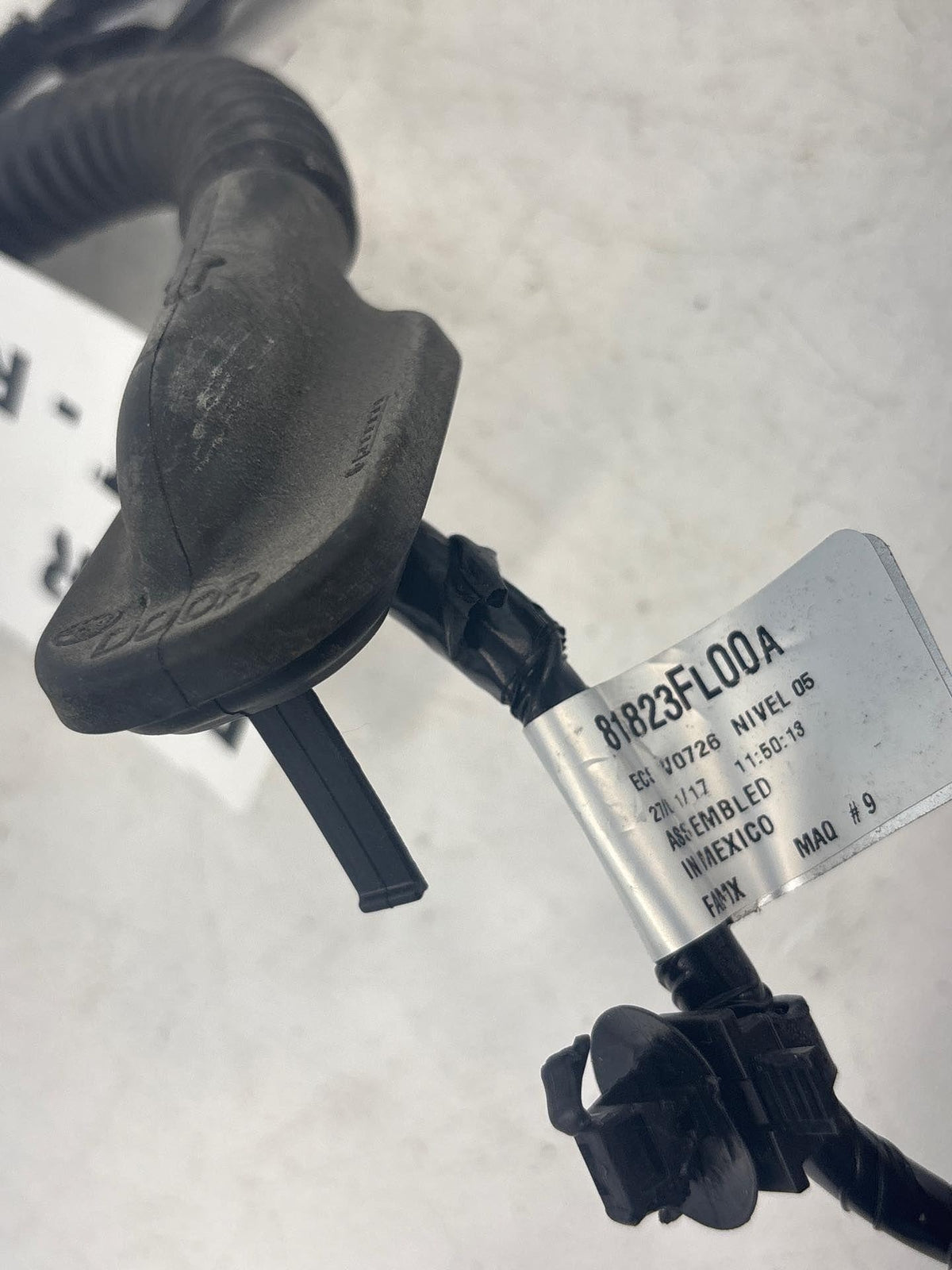 17-19 Subaru Impreza Rear Left Side Door Wire Wiring Harness Oem 81823Fl00A