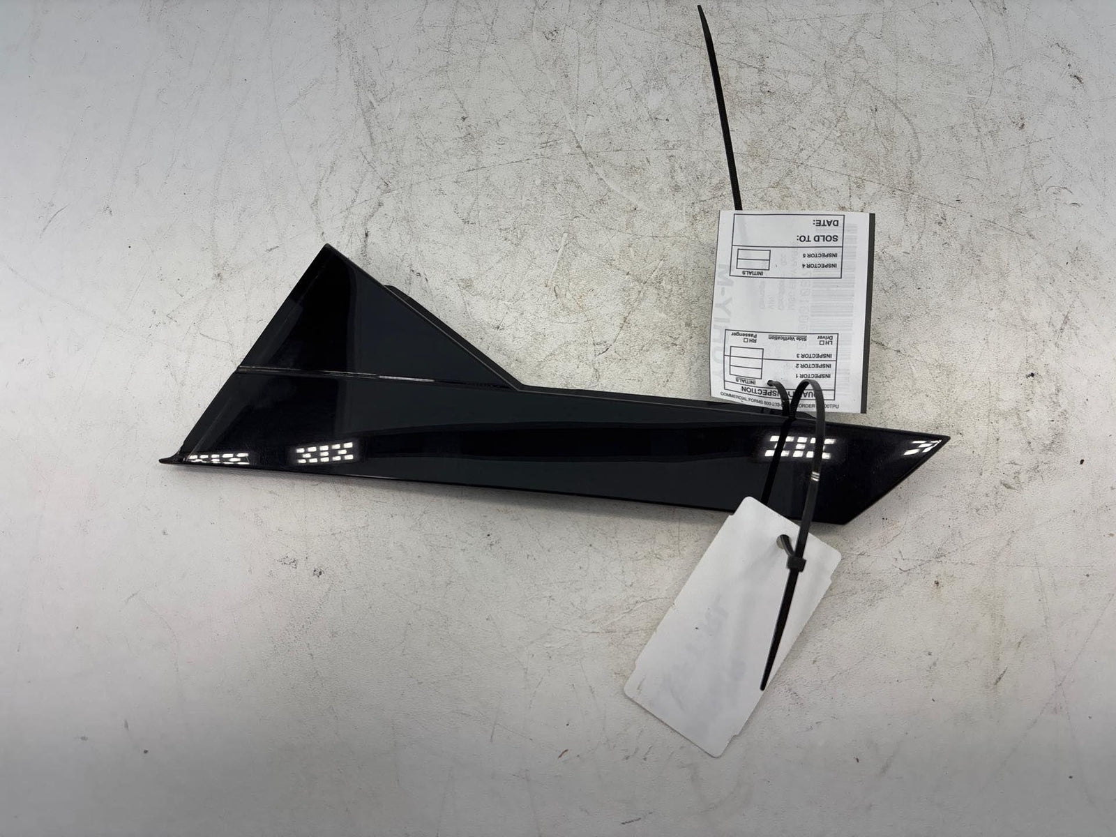 17-24 Audi A4 Rear Left Side Door Window C Pillar Applique Molding Oem