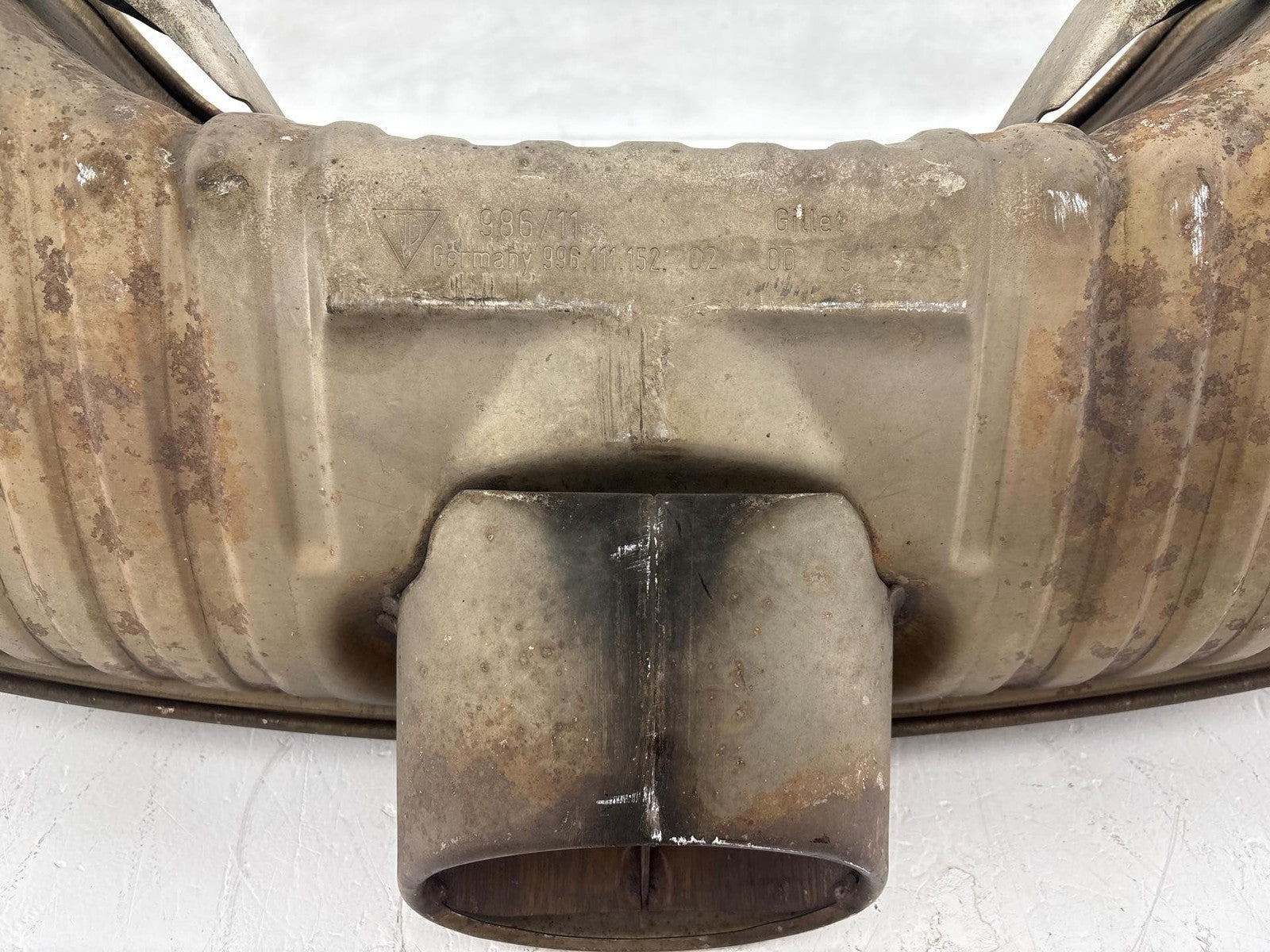 2000-2002 Porsche Boxster 2.7L Rear Exhaust Muffler Tail Pipe OEM