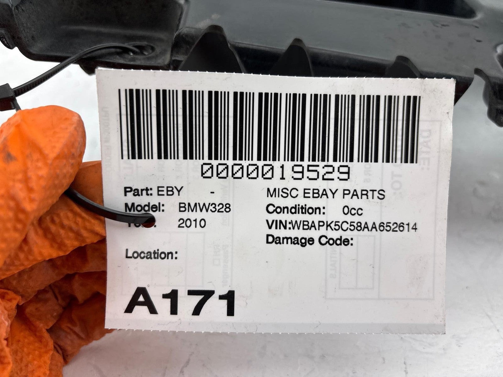 09-11 Bmw 328I 335I E90 Rear Right Side Rear Bumper Support Bracket Mount Oem