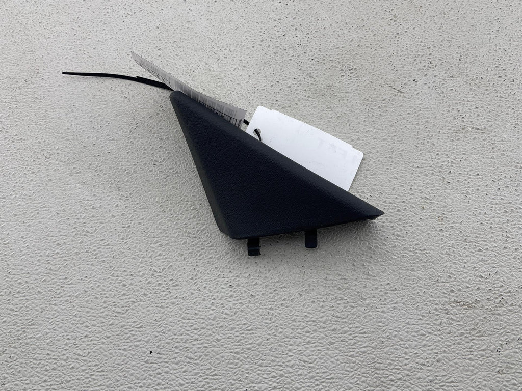 02-05 Ford Thunderbird Left Driver Door Mirror Trim Panel Cover Black Oem