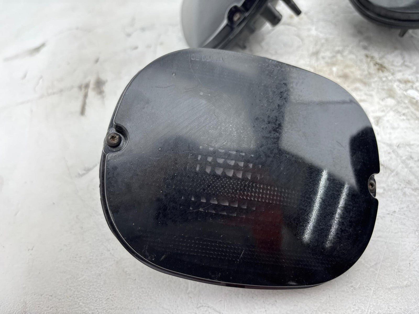 1990-1996 Chevrolet Corvette Rear Tail Light Lamp Lens and Housing Set OEM