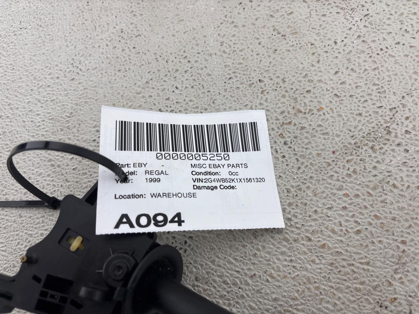 1994-2004 Buick Regal Column Switch Turn And Wiper With Cruise Control Oem