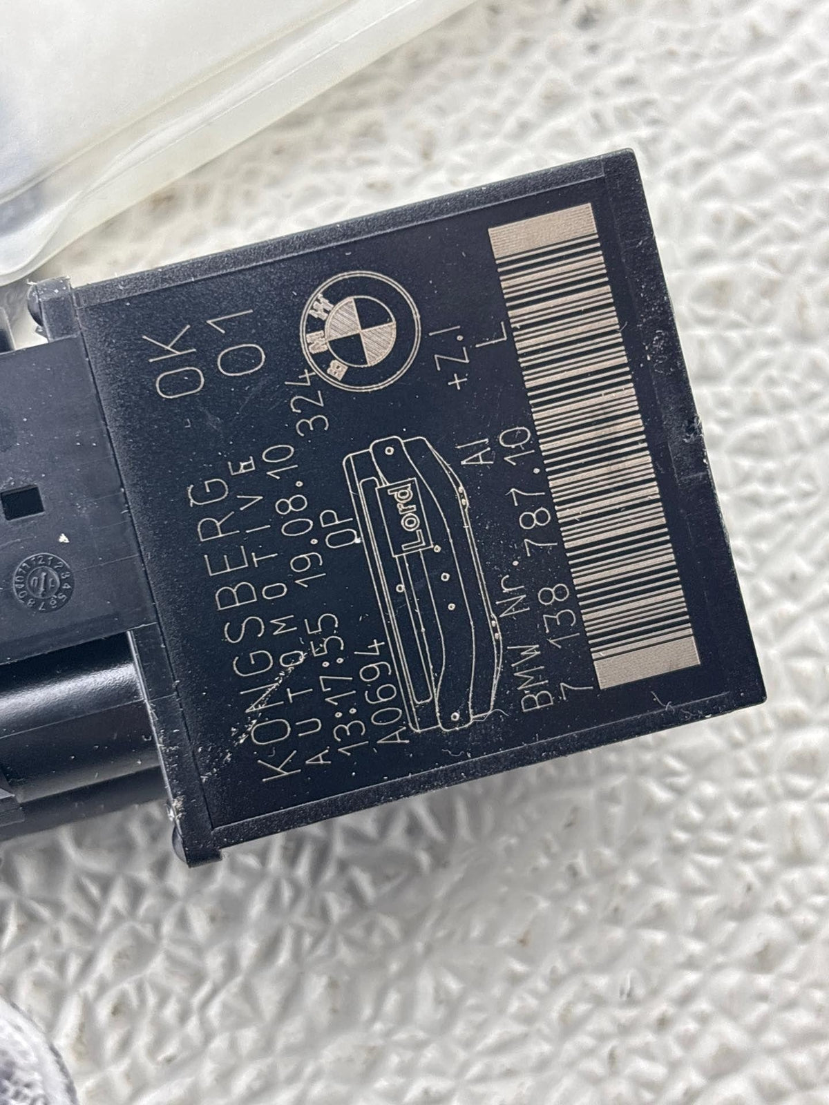 07-13 Bmw 335I 335D Front Driver Left Seat Lumbar Support Pump Module Unit Oem