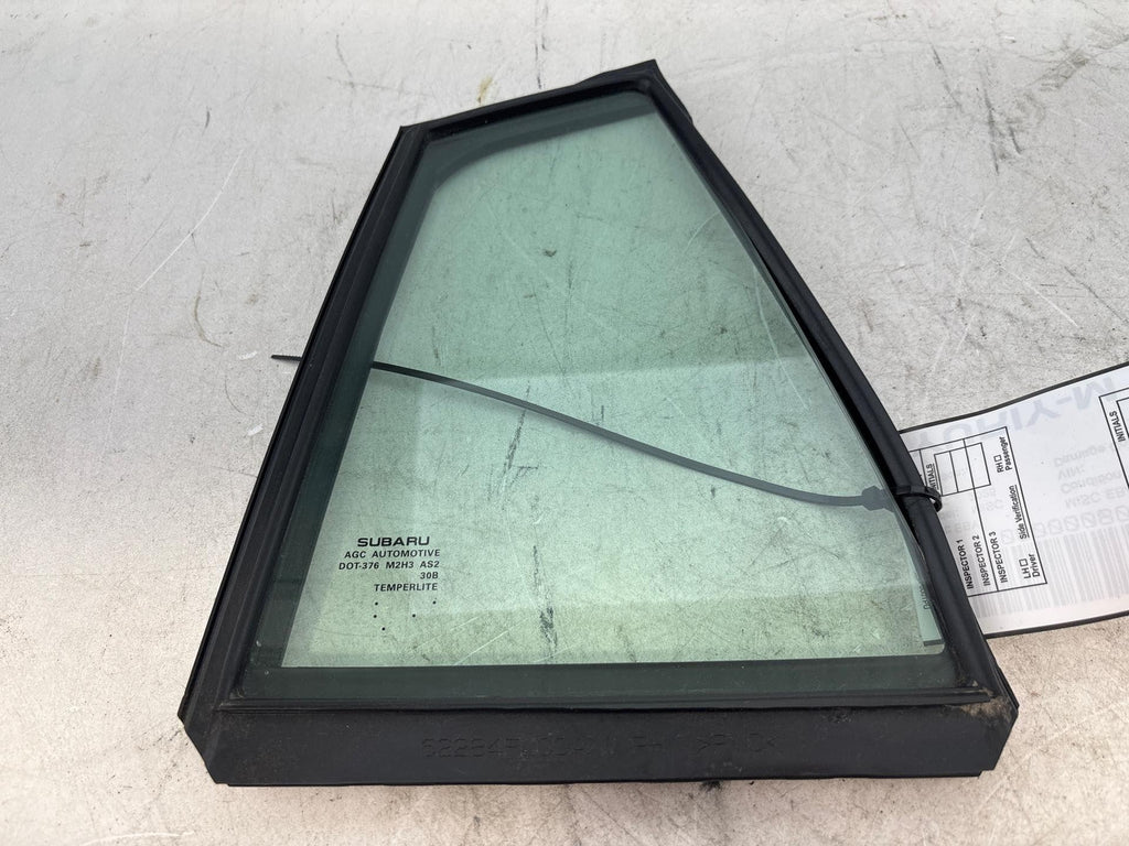 17-21 Subaru Impreza Rear Right Passenger Side Door Fixed Window Glass Oem