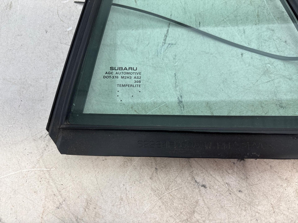 17-21 Subaru Impreza Rear Right Passenger Side Door Fixed Window Glass Oem
