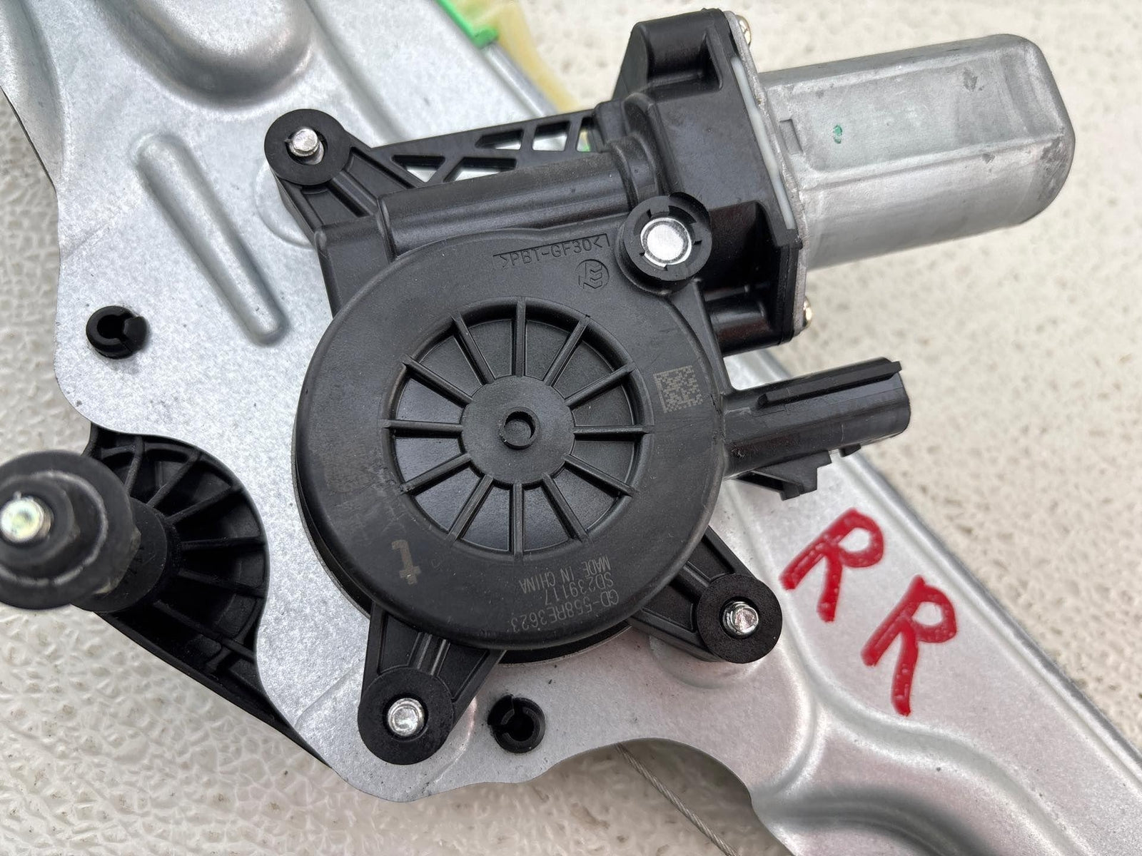 16-24 Chevrolet Malibu Rear Right Side Door Window Regulator W/ Motor Oem