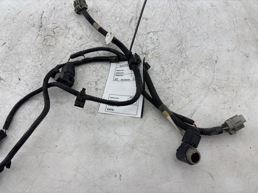 13-15 Infiniti QX60 JX35 Front Right & Left Bumper Sensor Wire Harness OEM