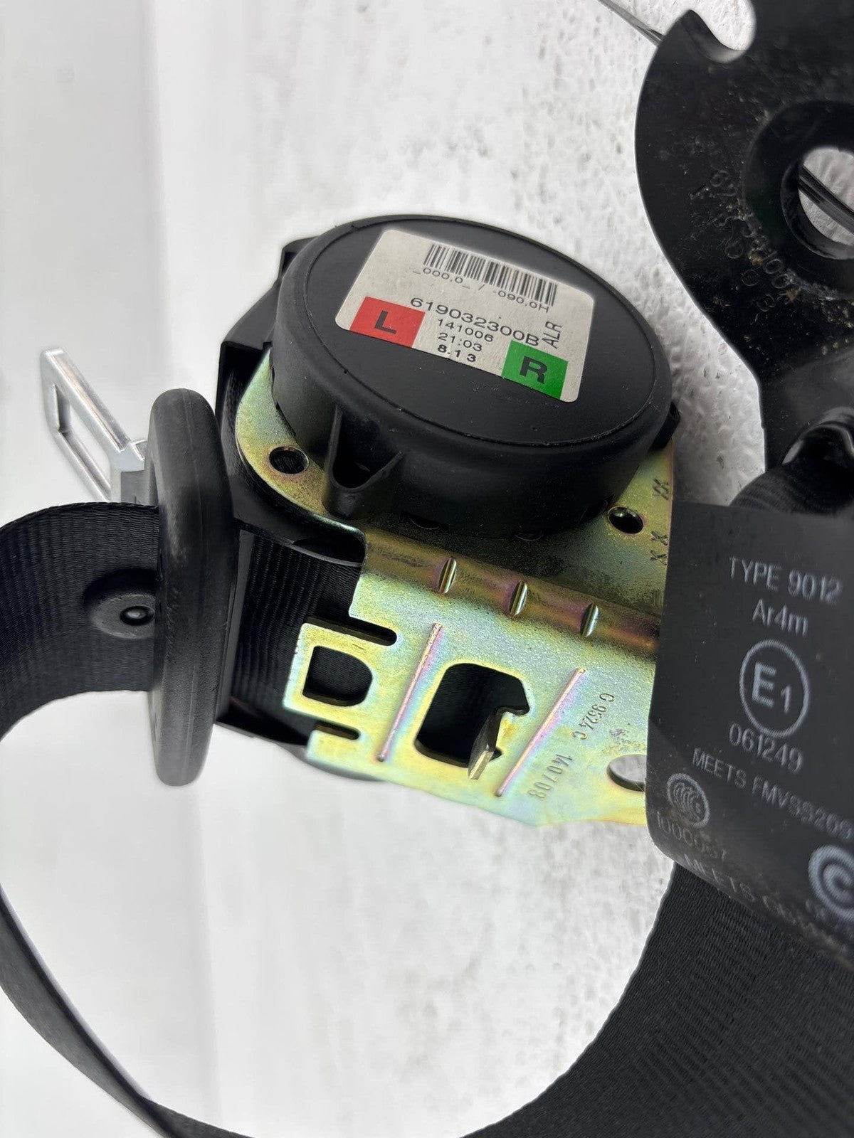 12-19 Range Rover Evoque L538 Rear Left Or Right Seat Belt Retractor Oem