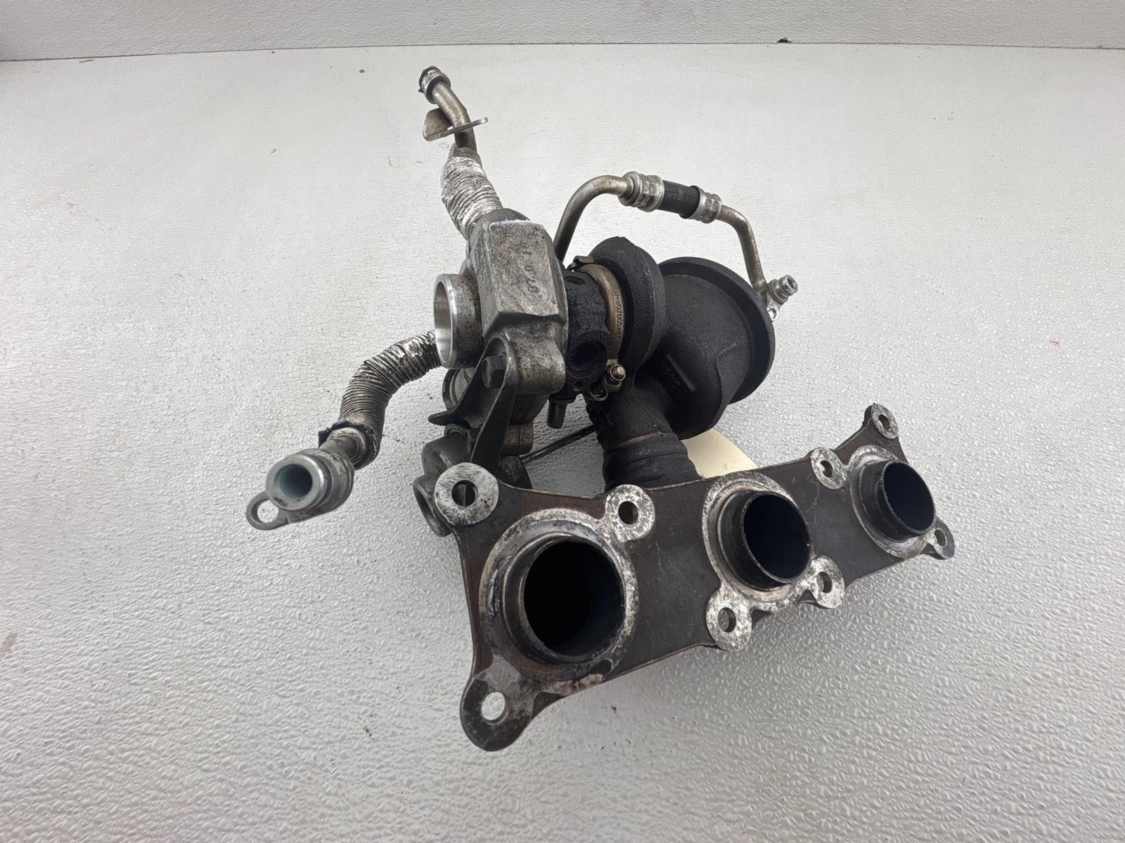 07-13 BMW E60 535i 335i N54B30 Rear Turbo Turbocharger w/Exhaust Manifold OEM