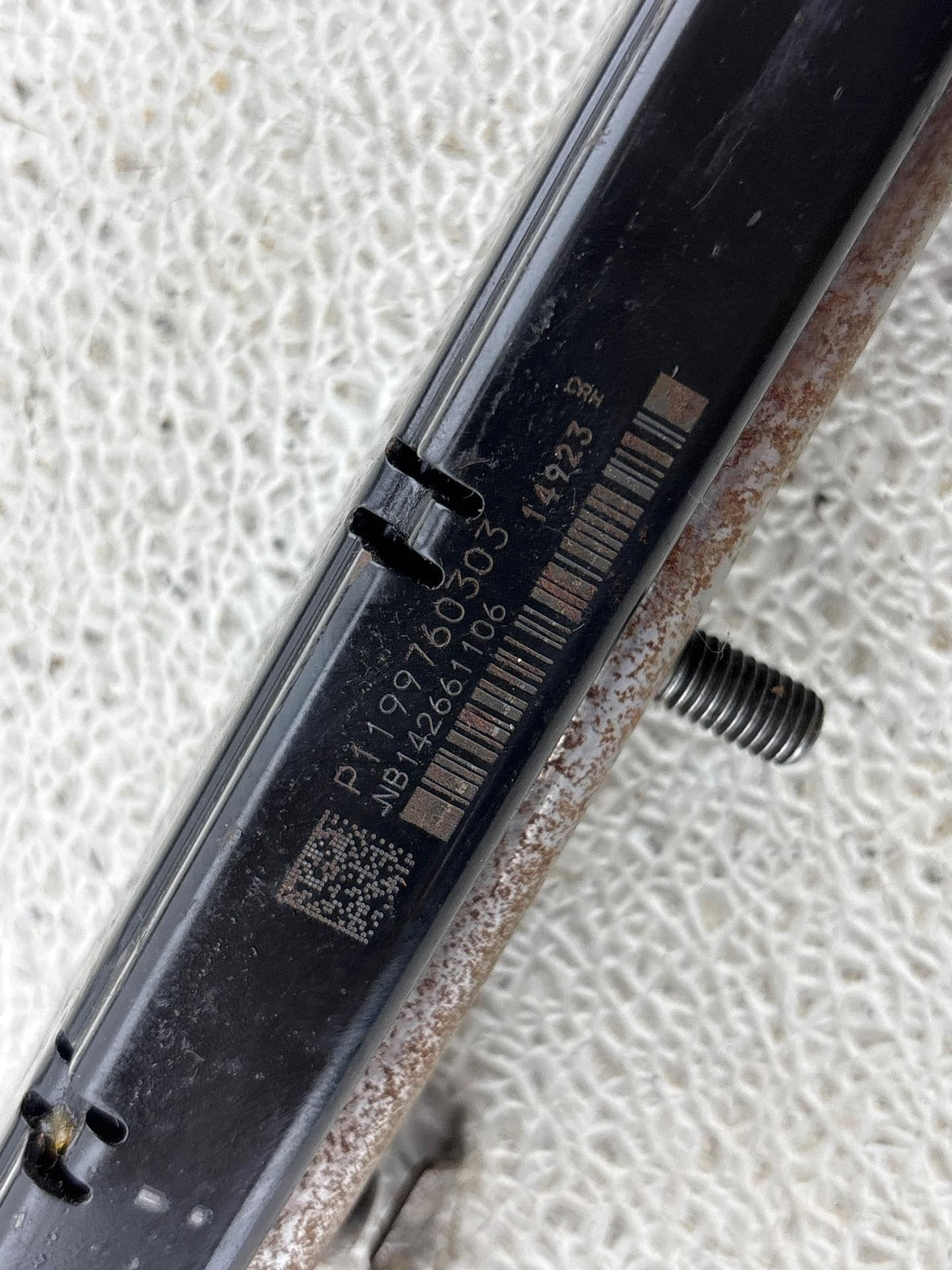 13-19 Nissan Sentra Front Driver Left Seat Mounting Track Sliders Rails Oem