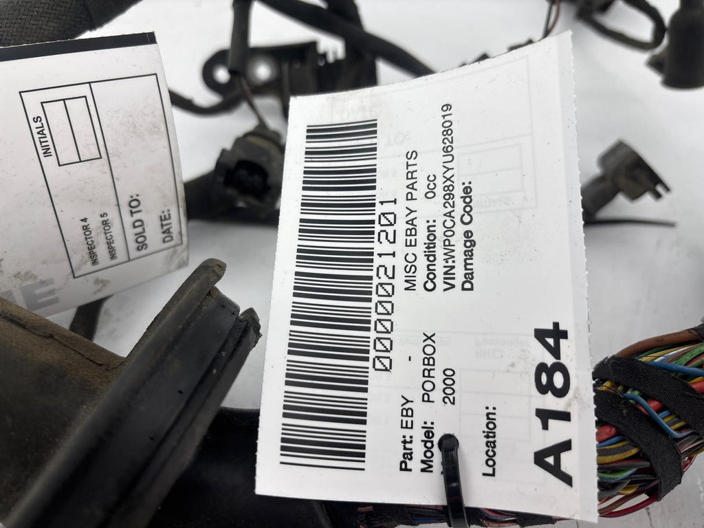 2000 Porsche Boxster Engine Wire Wiring Harness OEM