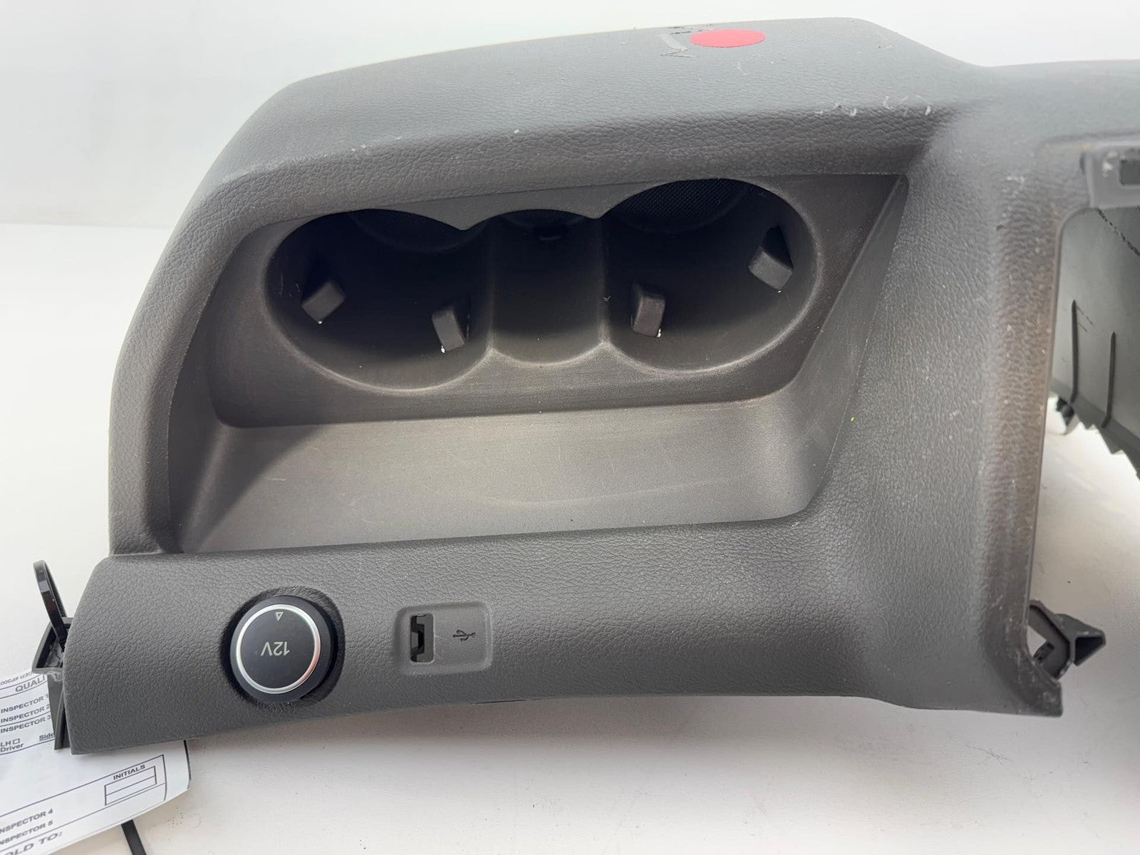 20-24 FORD TRANSIT 250/150/350 DASH LOWER CONSOLE W/ CUPHOLDERS TRIM BEZEL OEM