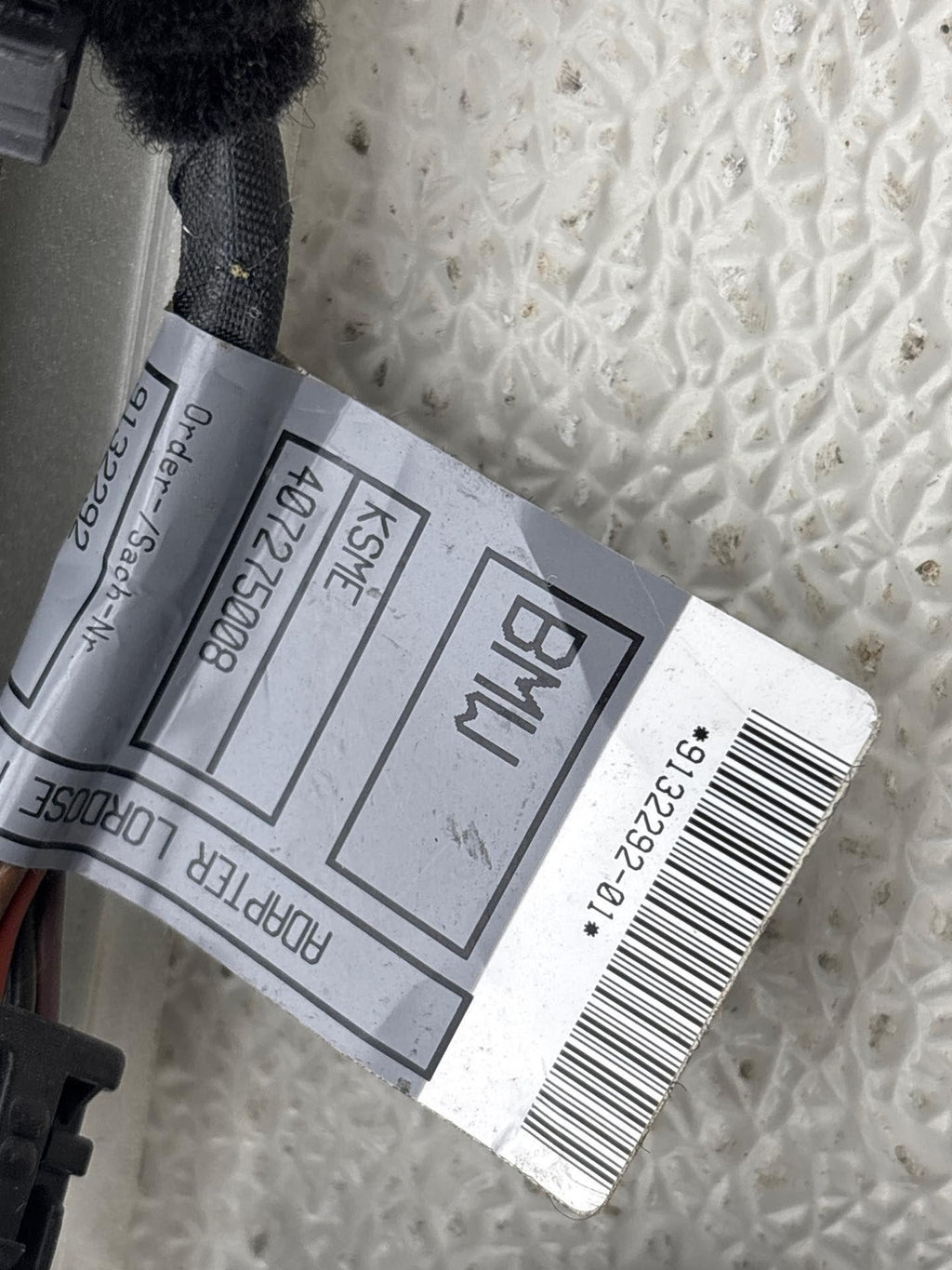 07-13 Bmw 335I 335D Front Right Seat Lumbar Support Pump Module Unit Oem