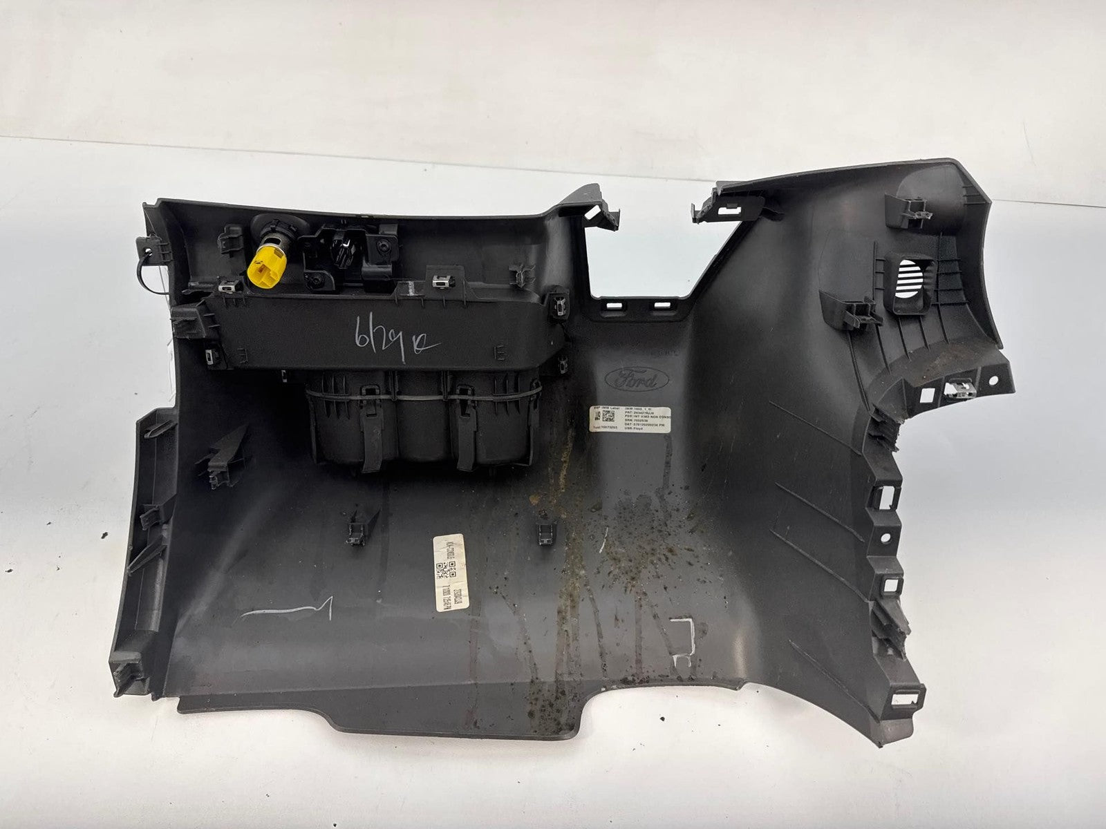 20-24 FORD TRANSIT 250/150/350 DASH LOWER CONSOLE W/ CUPHOLDERS TRIM BEZEL OEM