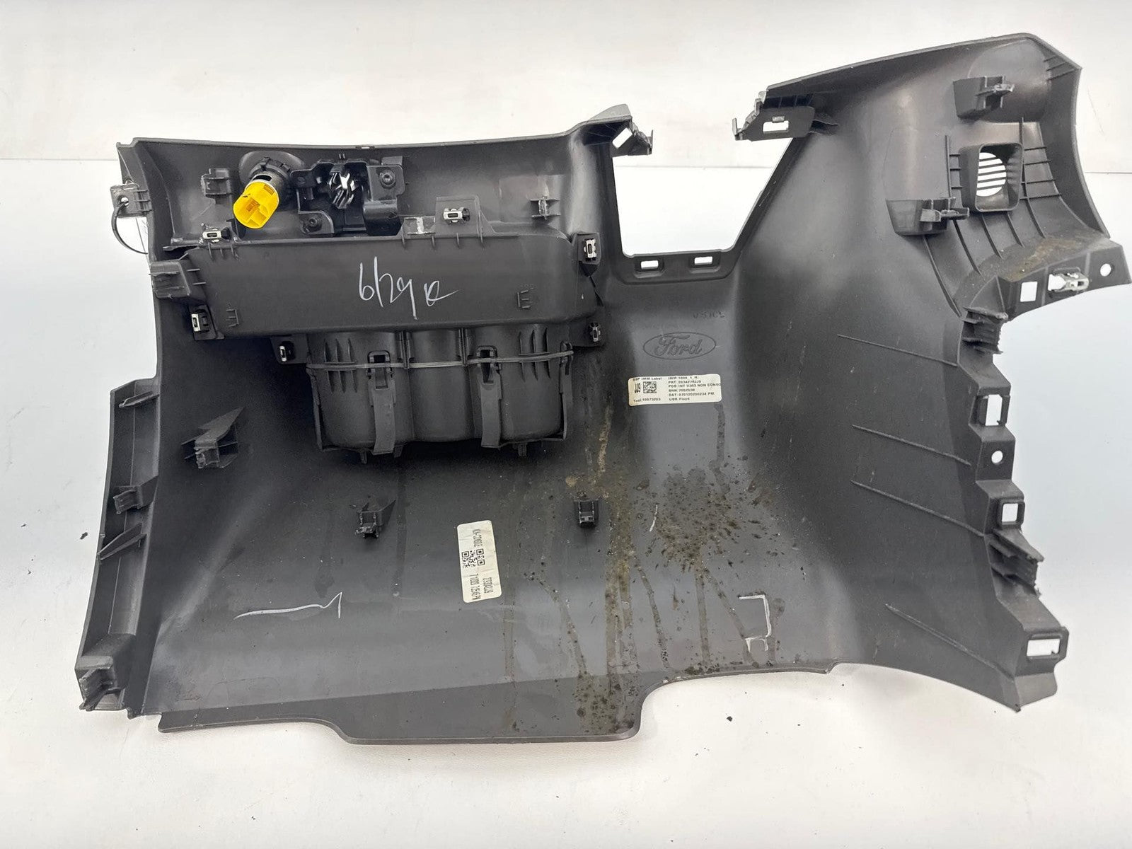 20-24 FORD TRANSIT 250/150/350 DASH LOWER CONSOLE W/ CUPHOLDERS TRIM BEZEL OEM