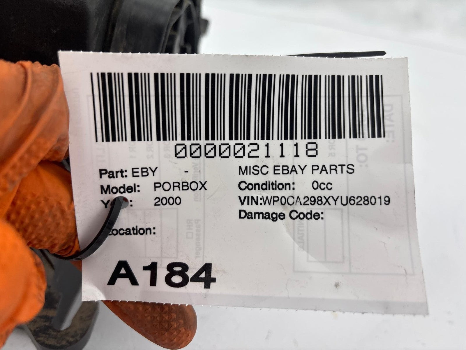 1997-2004 Porsche Boxster Front Left Driver Side Headlight Lamp OEM