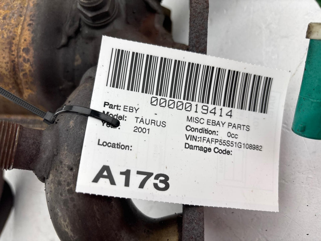 2000-2002 Ford Taurus Rear Right Exhaust Manifold W/ Catalytic Converter OEM