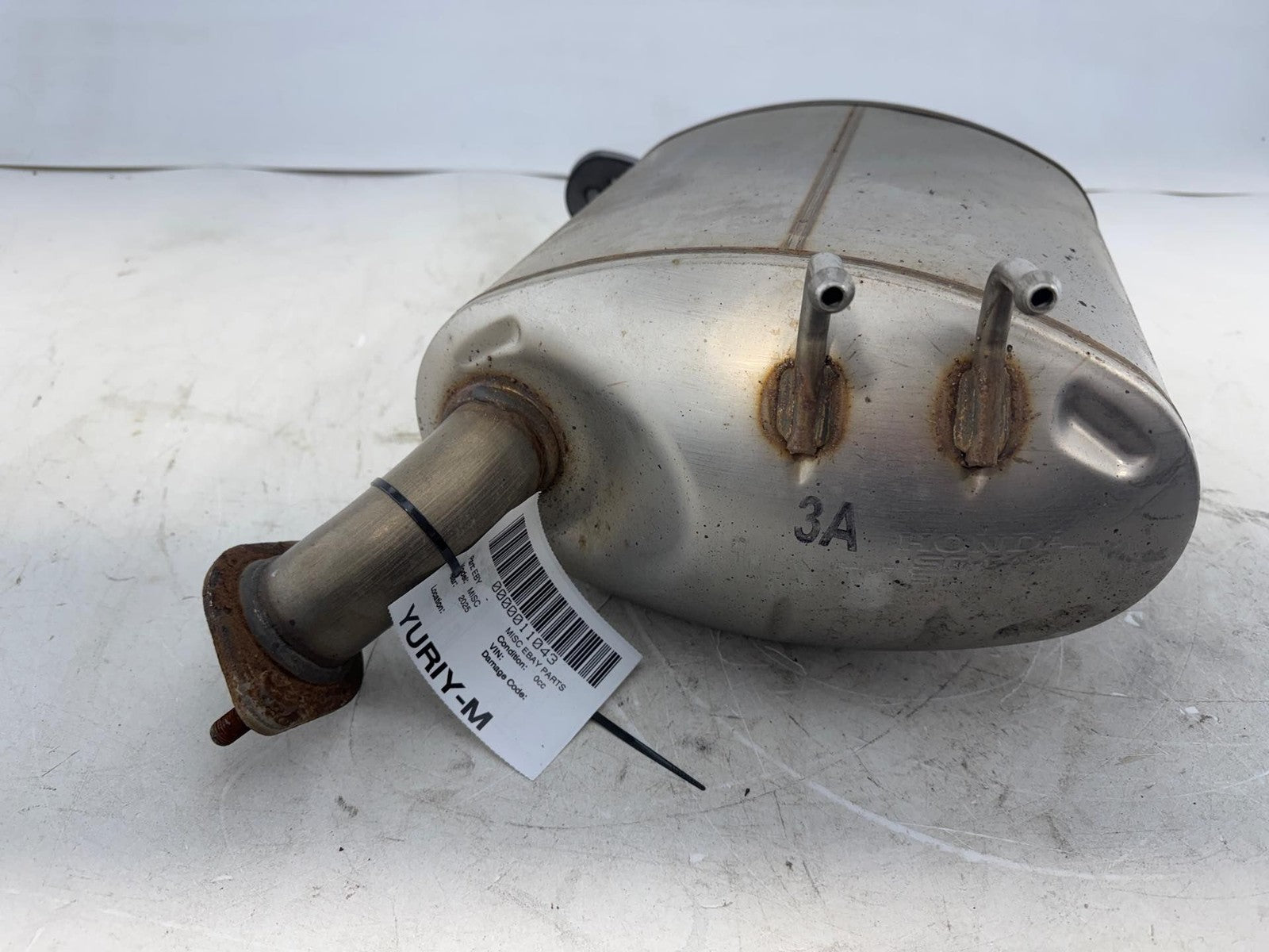 18-20 ACURA TLX REAR LEFT GAS MUFFLER EXHAUST PIPE ASSY OEM