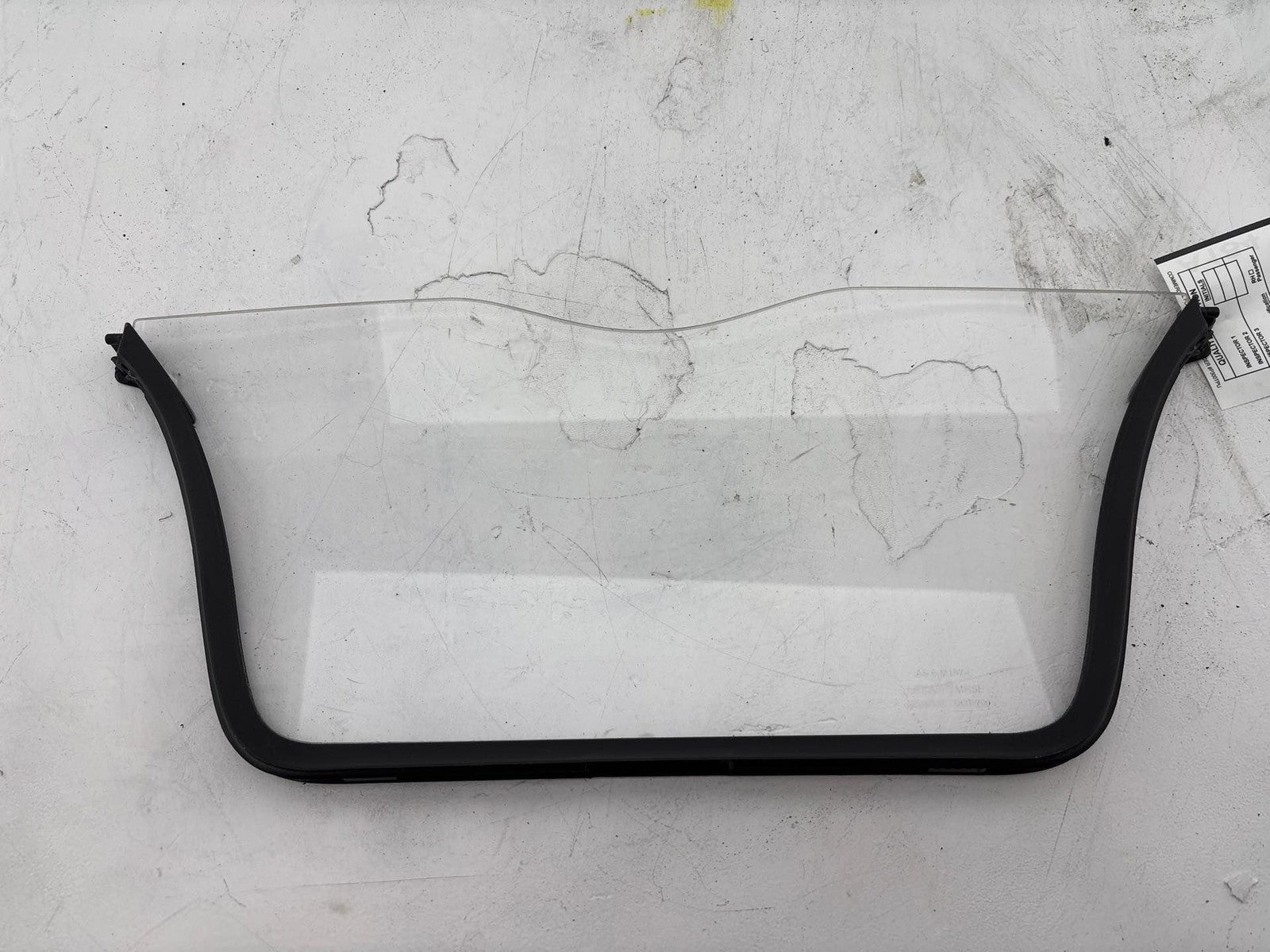 1997-2004 Porsche Boxster Center Wind Screen Wind Deflector Glass Panel OEM