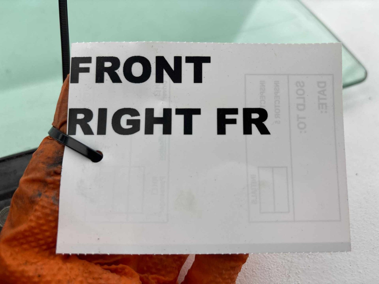 1999-2012 Ford F-350/250/450/550 Front Right Door Window Glass OEM