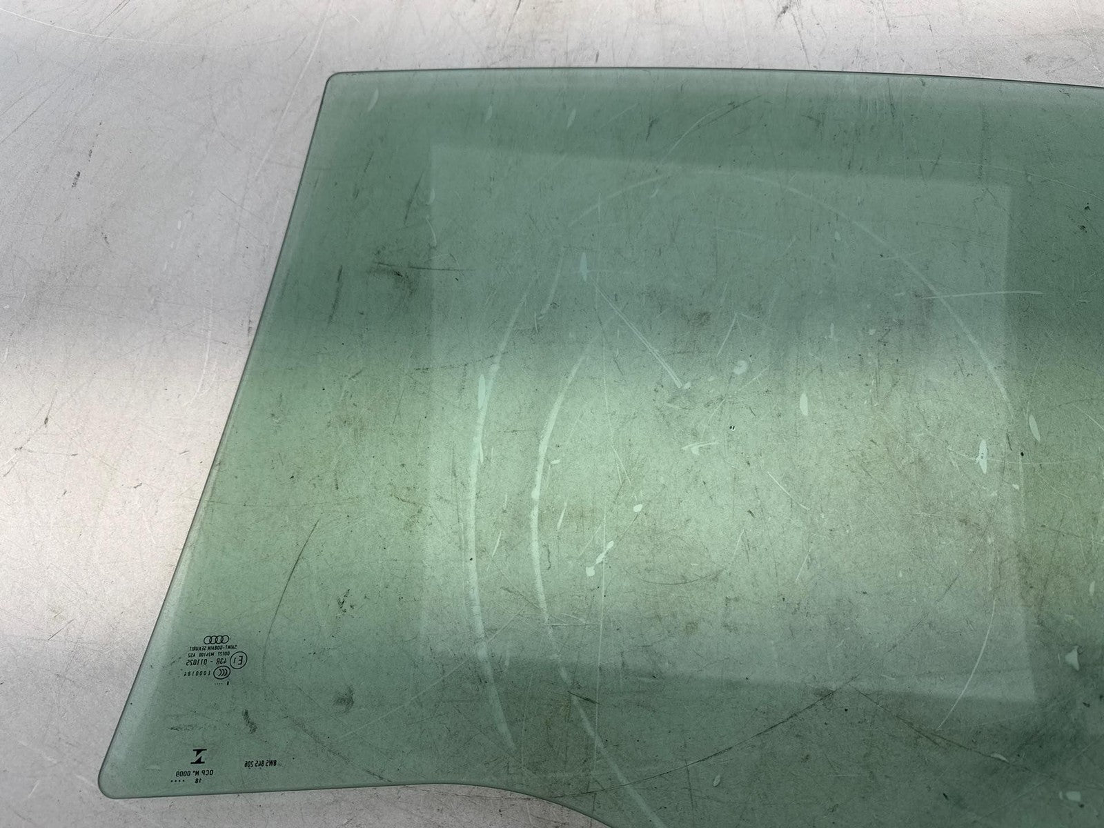 17-23 AUDI A4 QUATTRO - REAR Right DOOR Window Glass 8W5845206