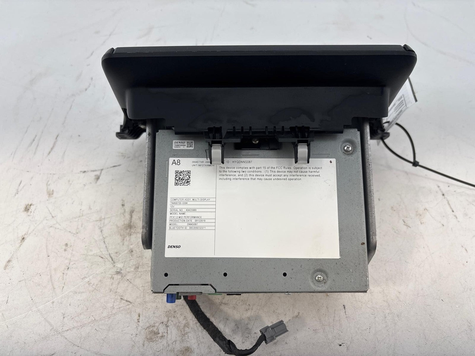 18-20 HONDA ODYSSEY DISPLAY SCREEN RADIO COMMAND HEAD UNIT CLIMATE CONTROLS OEM