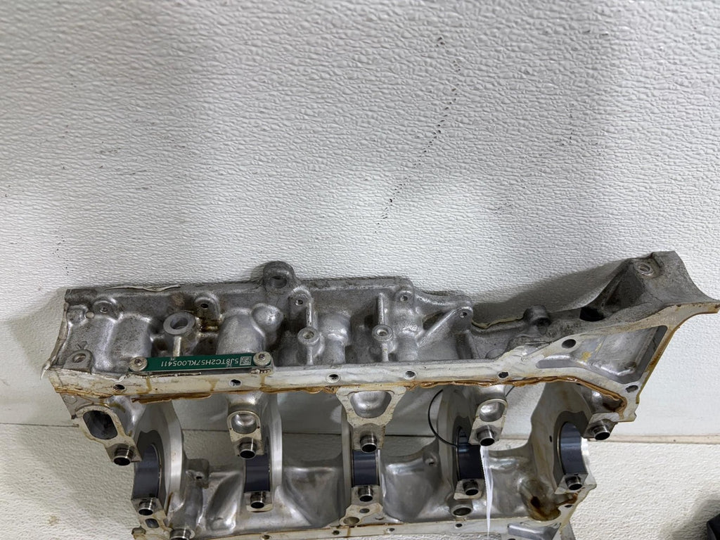 19-21 ACURA RDX ENGINE CYLINDER BLOCK CRANKSHAFT LOWER BEARING W/ HEAD BOLTS OEM
