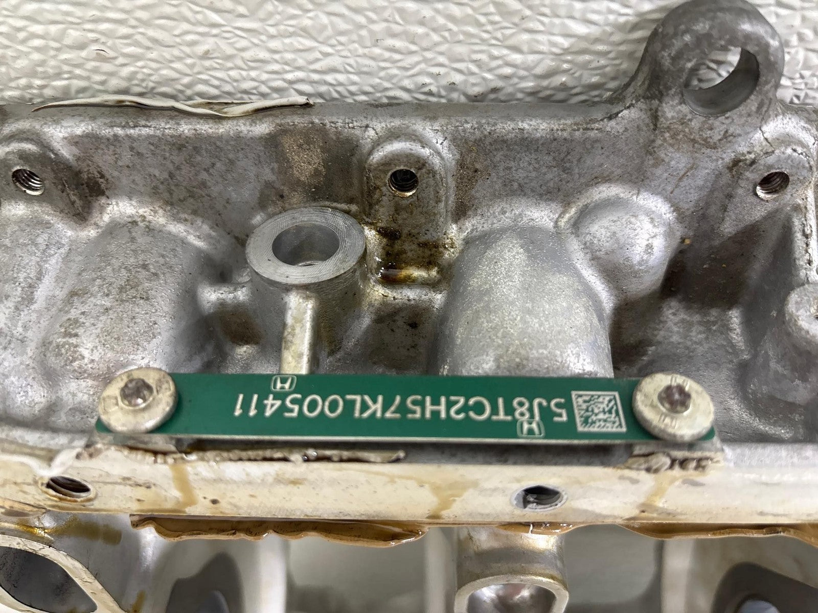 19-21 ACURA RDX ENGINE CYLINDER BLOCK CRANKSHAFT LOWER BEARING W/ HEAD BOLTS OEM