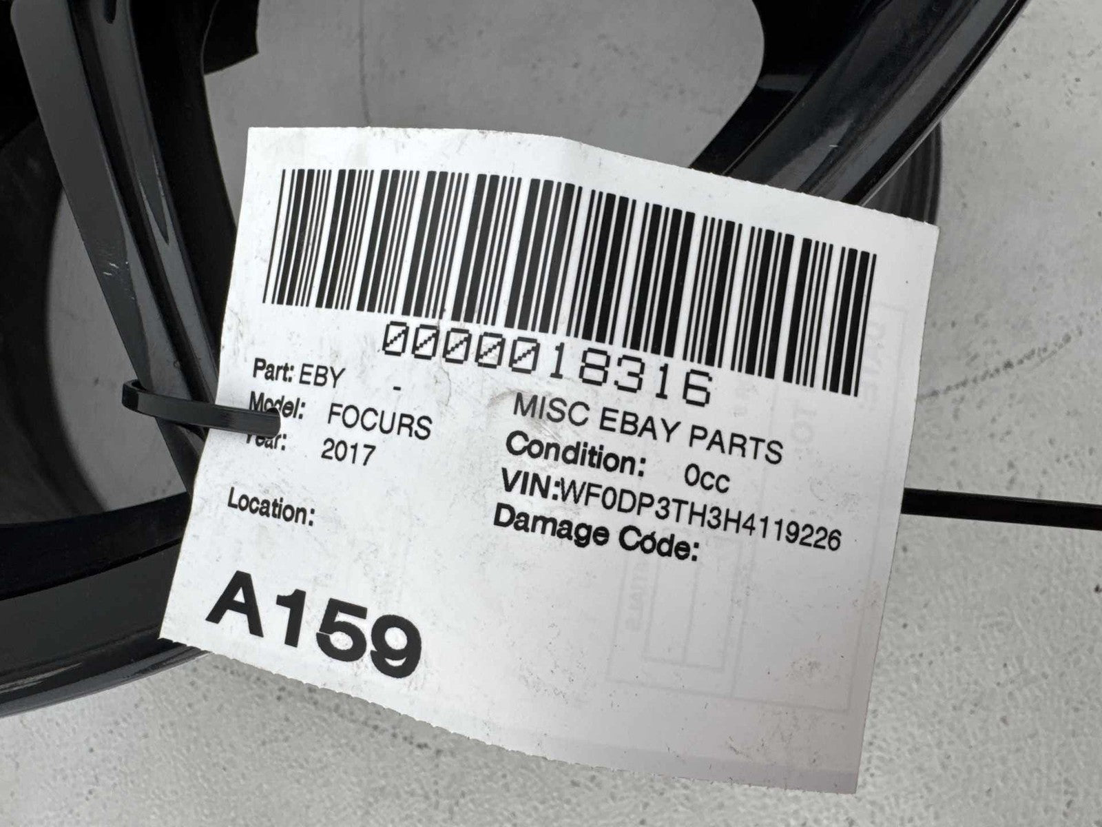 16-18 Ford Focus RS Wheel Rim 19x8.5J OEM