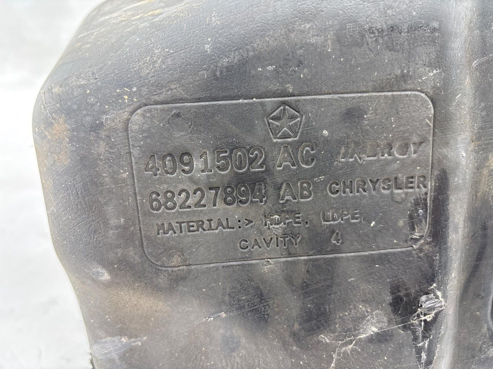 16-23 DODGE RAM PICKUP 3500 6.7L Cummins Tank-Diesel Exhaust Fluid OEM