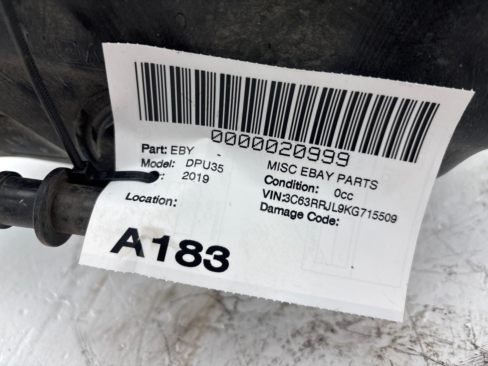 16-23 DODGE RAM PICKUP 3500 6.7L Cummins Tank-Diesel Exhaust Fluid OEM