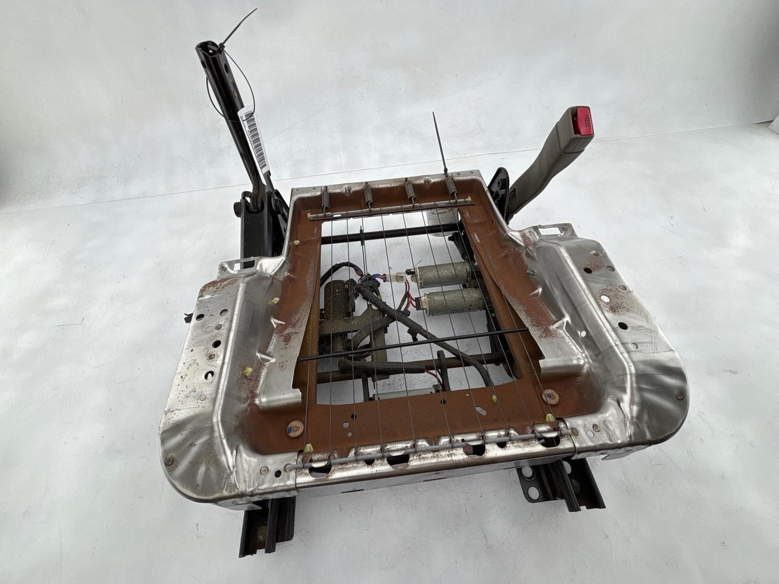 03-07 HUMMER H2 Front Right Passenger Side Lower Track Seat Frame W/Motor Oem