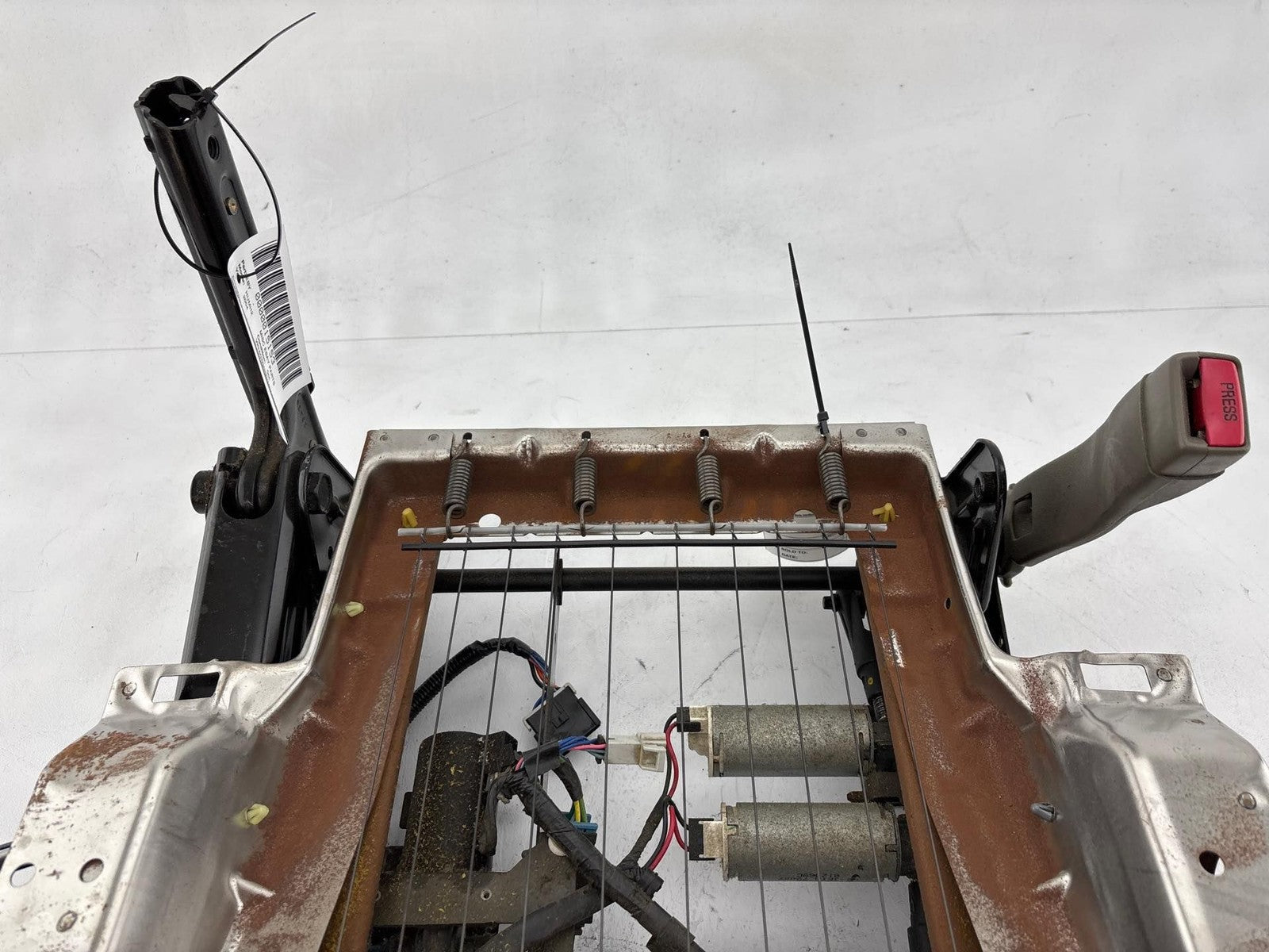 03-07 HUMMER H2 Front Right Passenger Side Lower Track Seat Frame W/Motor Oem