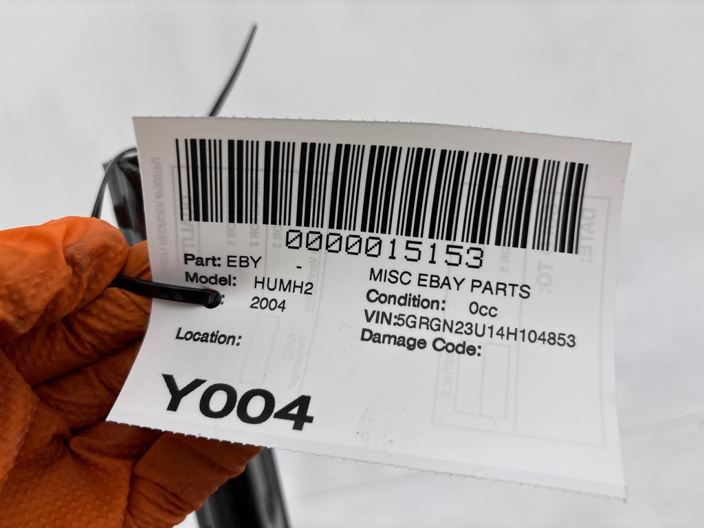 03-07 HUMMER H2 Front Right Passenger Side Lower Track Seat Frame W/Motor Oem