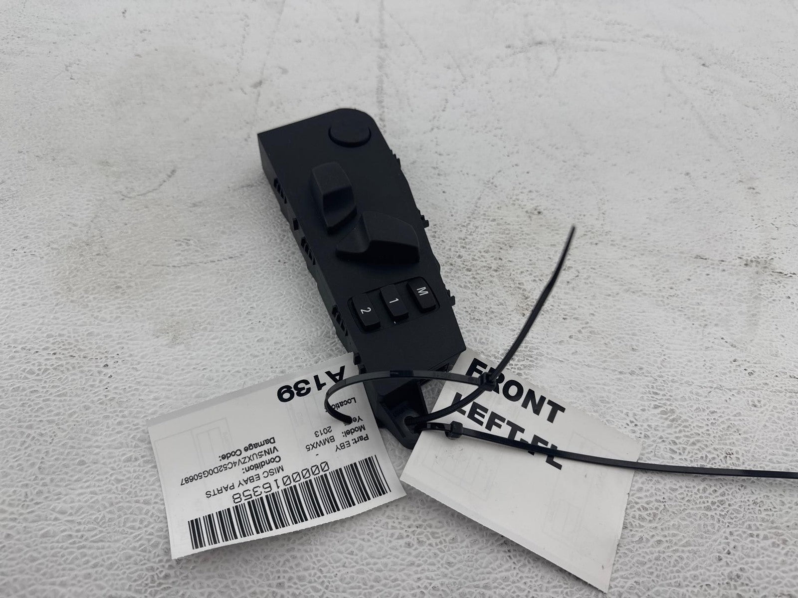 07-14 BMW E70 E71 X5 X6 Front Left Driver Seat Adjust Memory Control Switch OEM