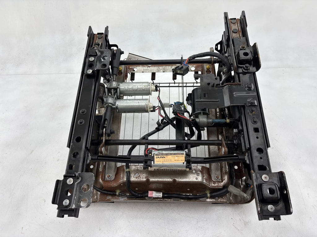 03-07 HUMMER H2 Front Right Passenger Side Lower Track Seat Frame W/Motor Oem