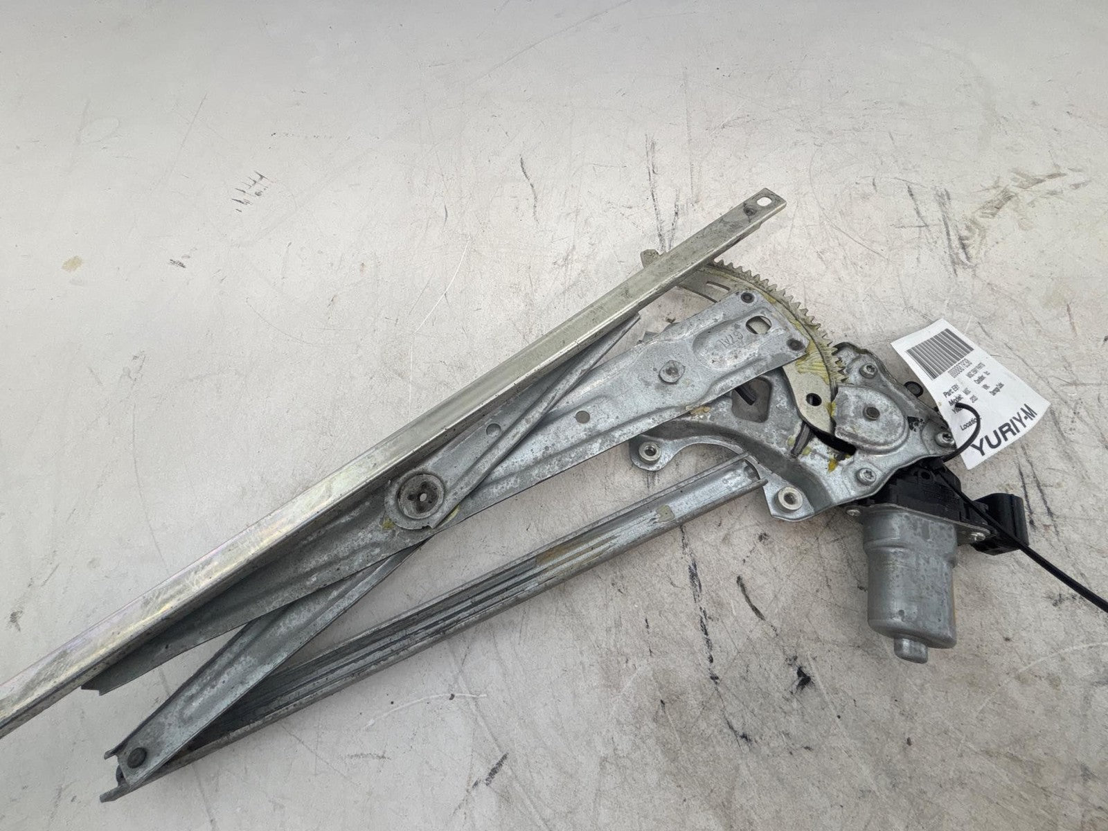 19-23 HONDA PASSPORT FRONT LEFT DOOR WINDOW REGULATOR & MOTOR OEM WR15-026