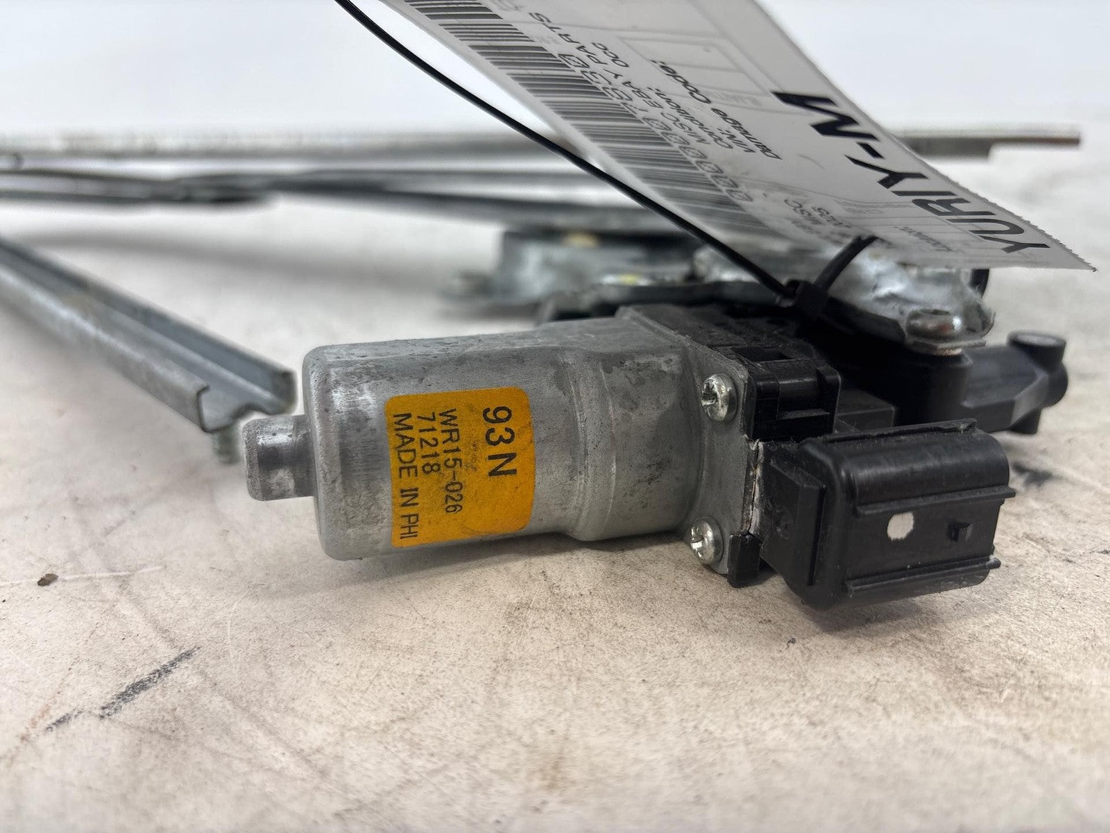 19-23 HONDA PASSPORT FRONT LEFT DOOR WINDOW REGULATOR & MOTOR OEM WR15-026