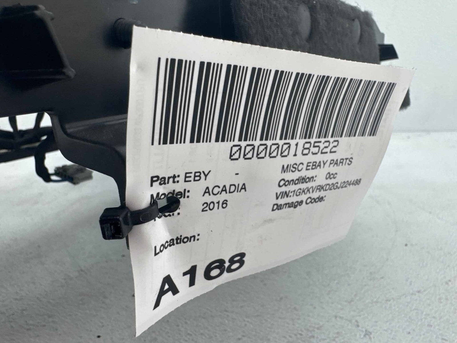 09-17 GMC ACADIA SLT Front RH Seat Lower Track Frame w/ Motors OEM