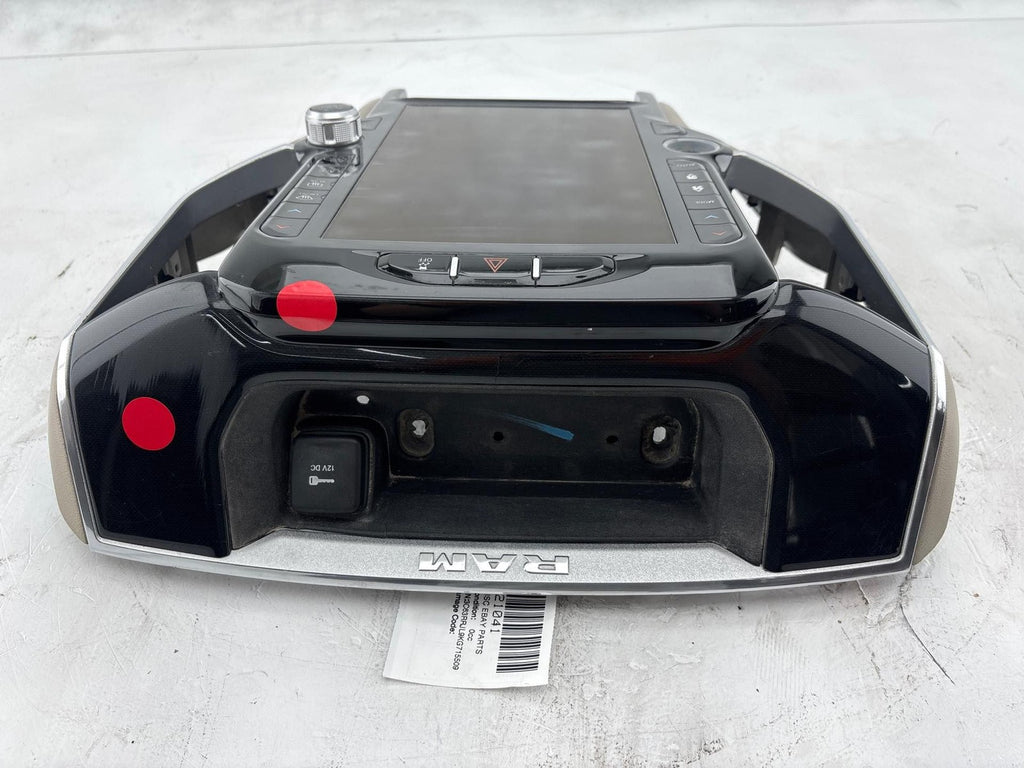 19-20 Ram 3500 Pickup 6.7L Diesel Player Radio Navigation Display OEM