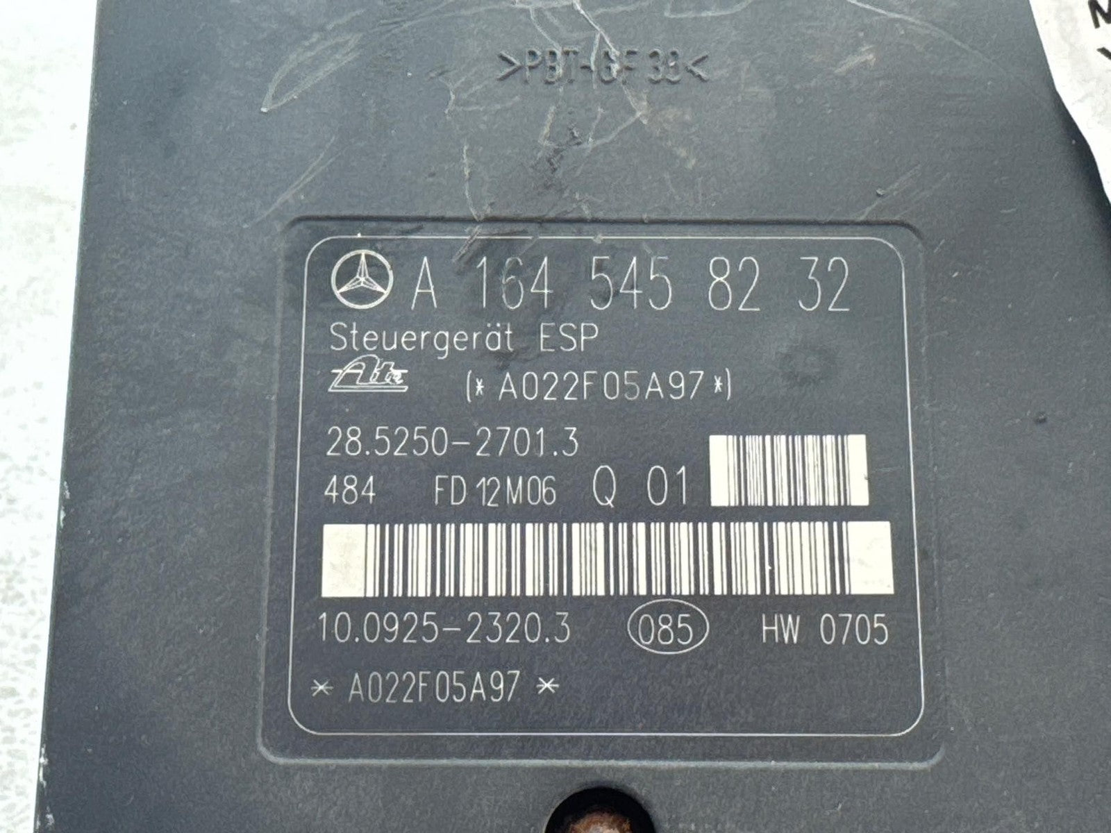 09-10 Mercedes-Benz GL 450 ABS Pump Anti Lock Brake Module OEM