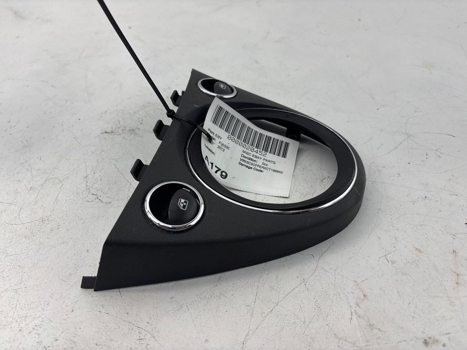 12-17 Fiat 500 Gear Shift Indicator Bezel OEM