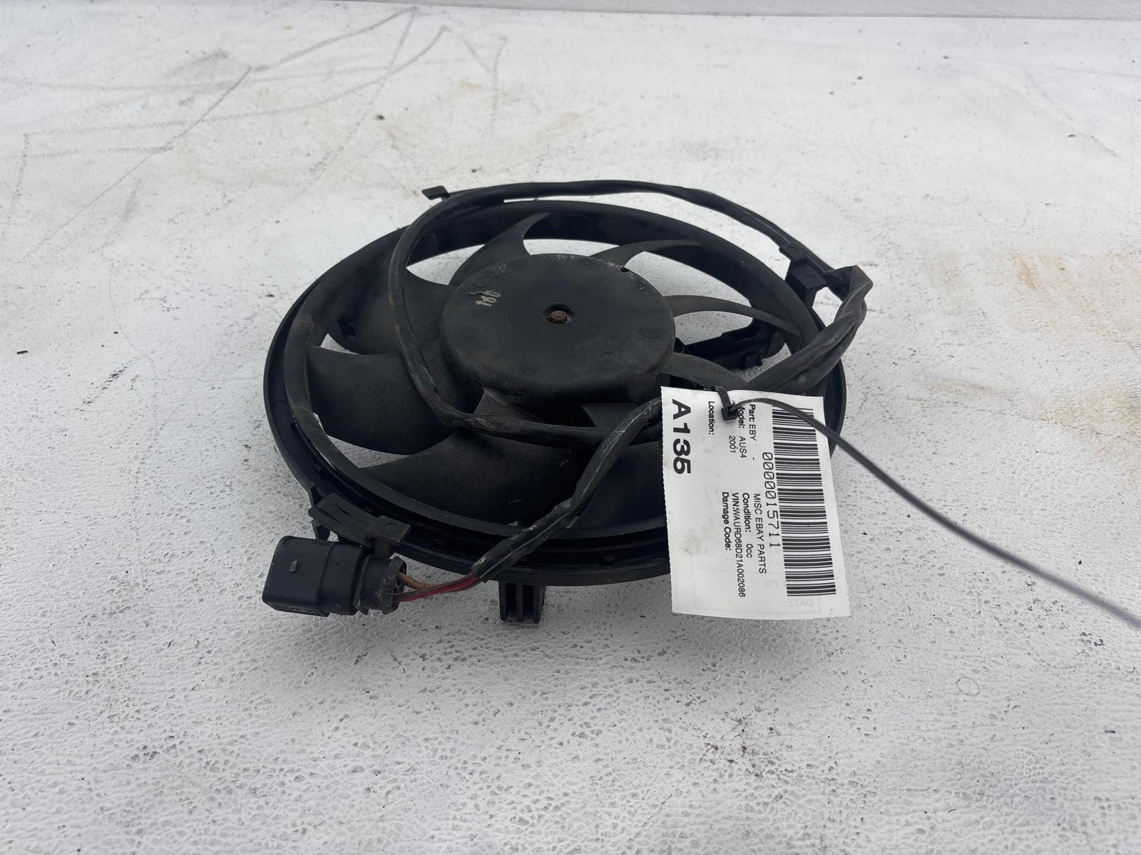 2000-2002 Audi S4 Electric Cooling Fan OEM