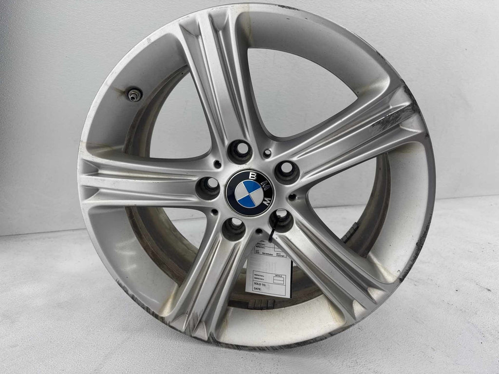 12-18 BMW 328 320 F30 F36 17x7.5 Silver Alloy 5 Triple Edge Spoke Wheel Rim OEM