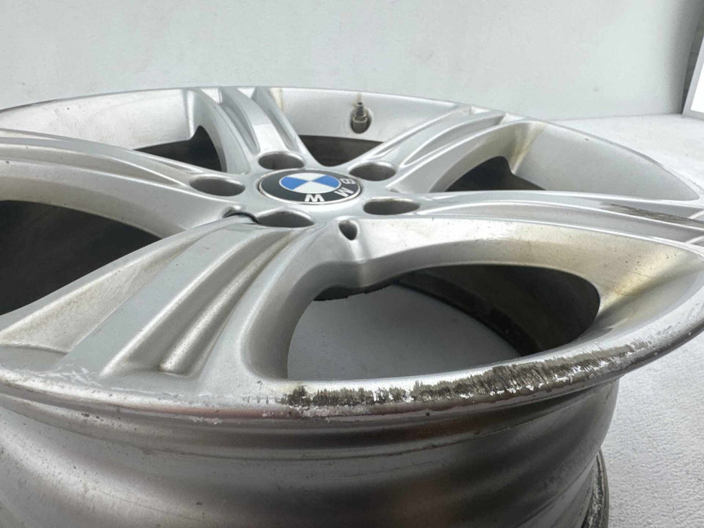 12-18 BMW 328 320 F30 F36 17x7.5 Silver Alloy 5 Triple Edge Spoke Wheel Rim OEM
